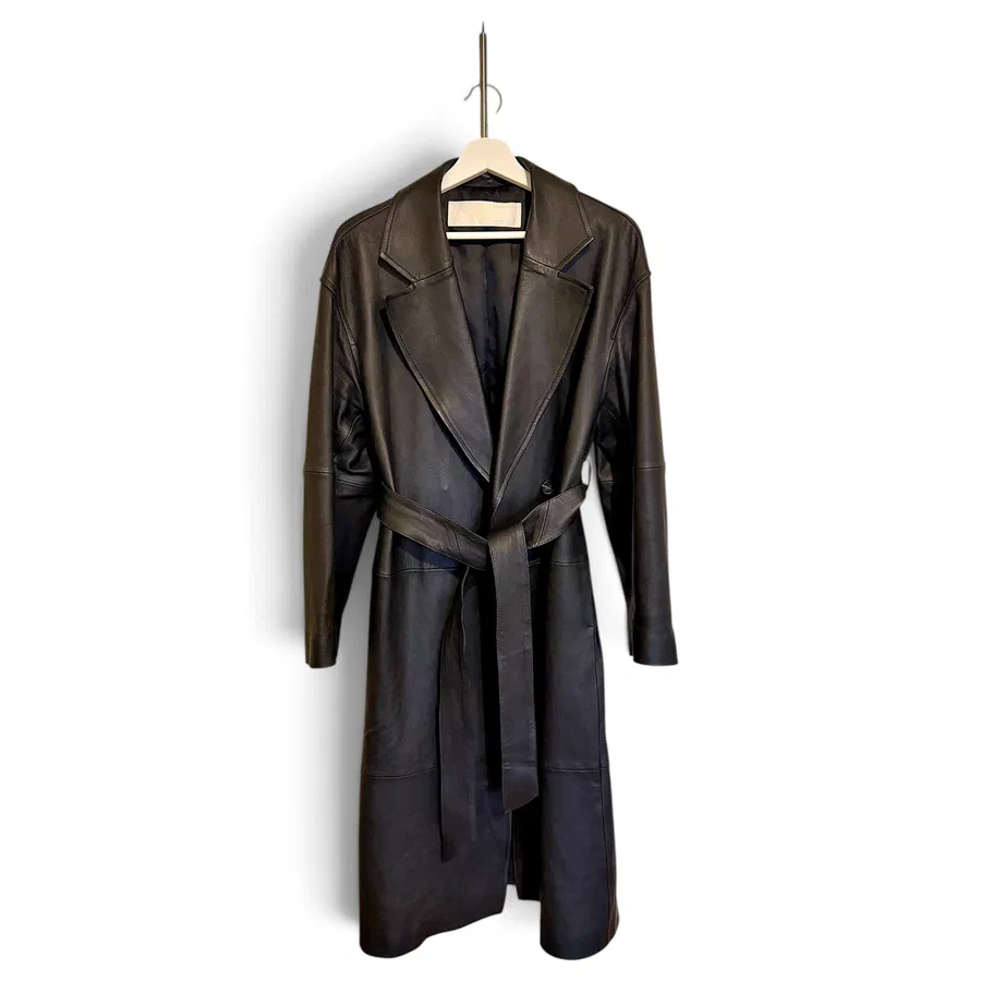 Arket — Manteau en cuir