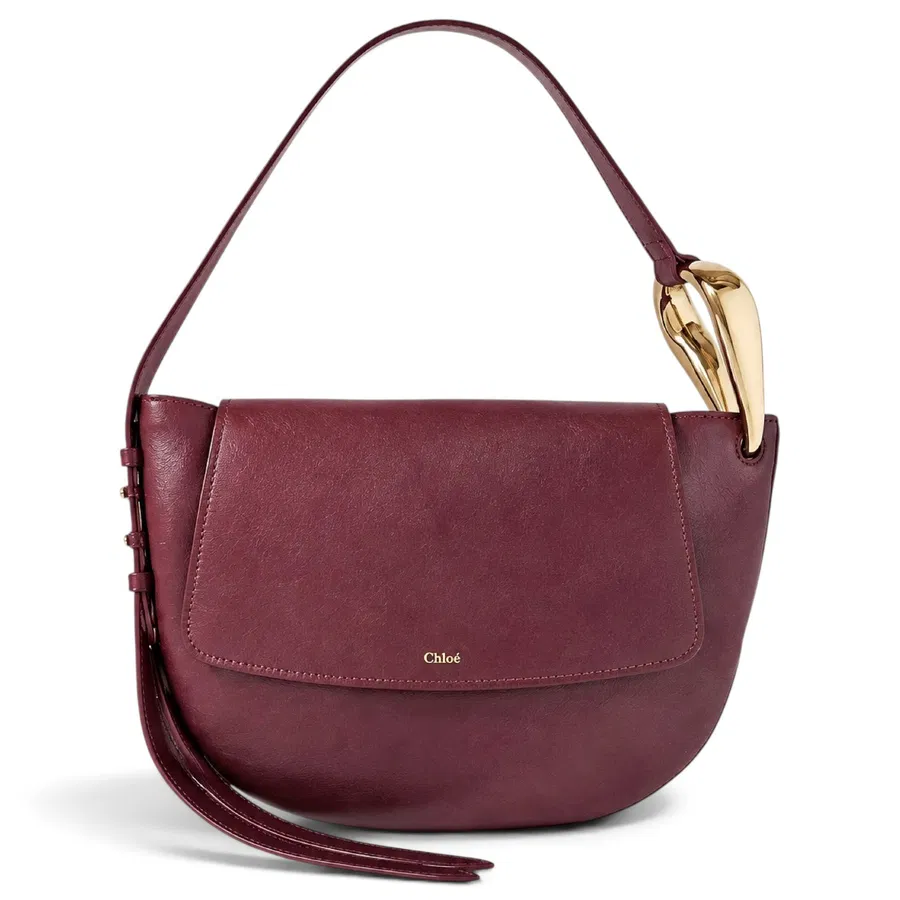 Chloé — Sac à main en cuir Kiss