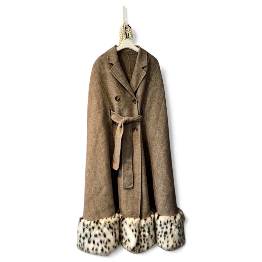 American Vintage — Manteau en fourrure synthétique