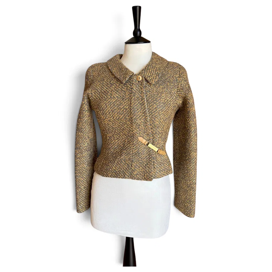 Chanel — Blouson en tweed