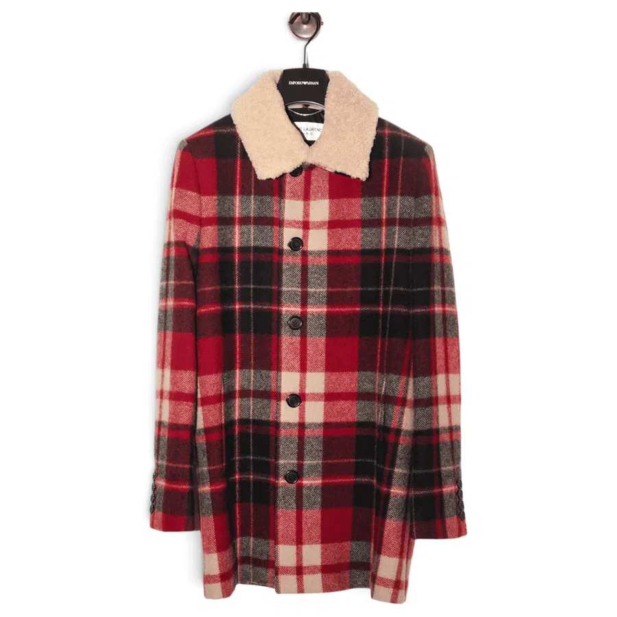 Saint Laurent — Manteau en laine