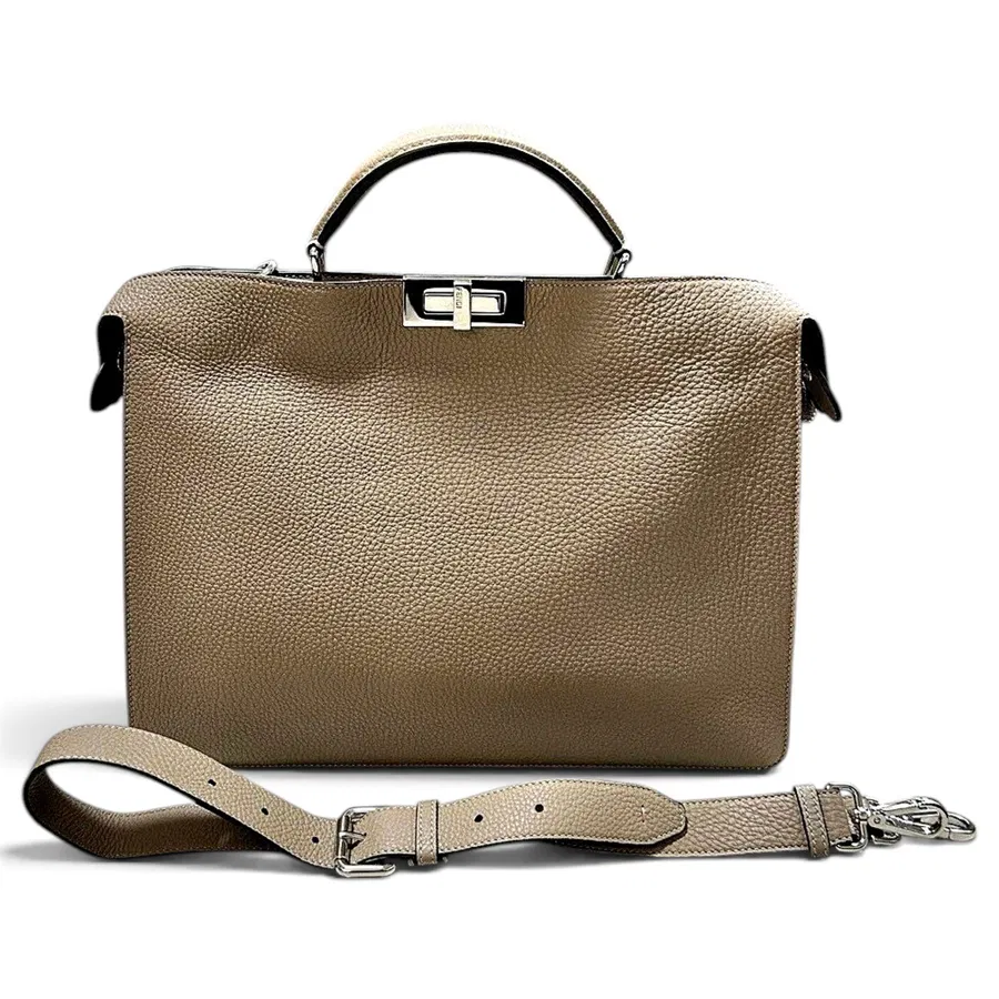 Fendi — Sac en cuir Peekaboo