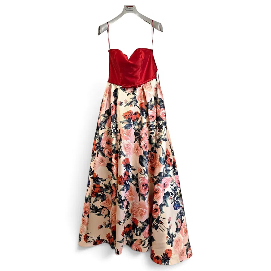 Non Signé / Unsigned — Robe longue