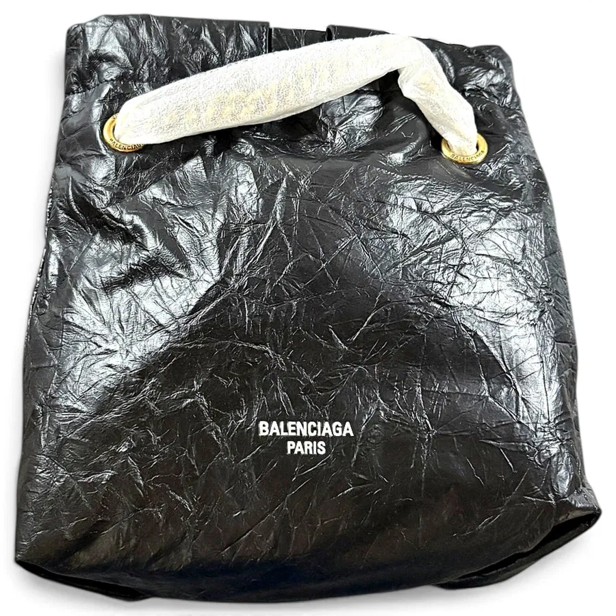 Balenciaga — Sac à main en cuir Crush