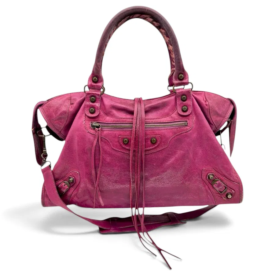Balenciaga — Sac à main en cuir City