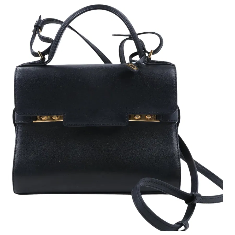Delvaux — Besace en cuir Tempête