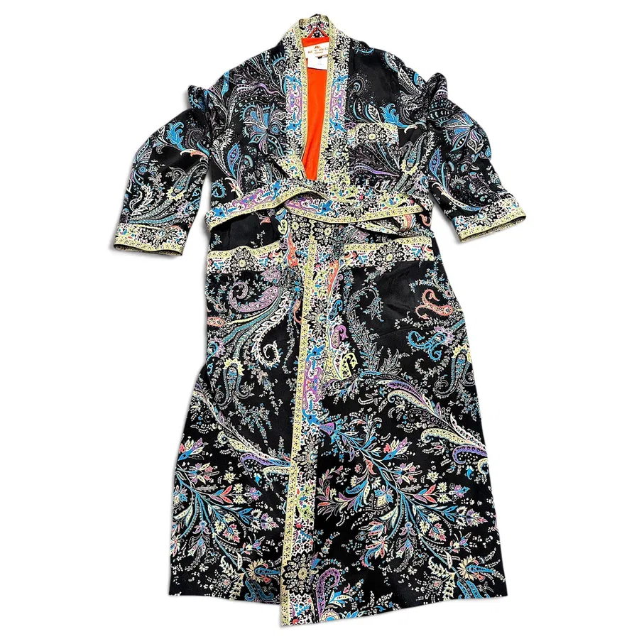 Etro — Manteau en soie