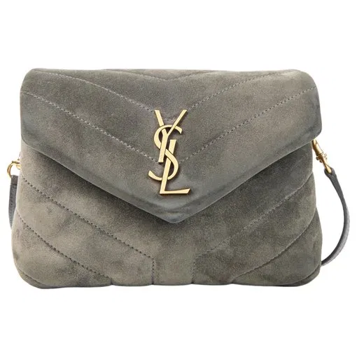 Saint Laurent — Sac bandoulière Loulou Puffer