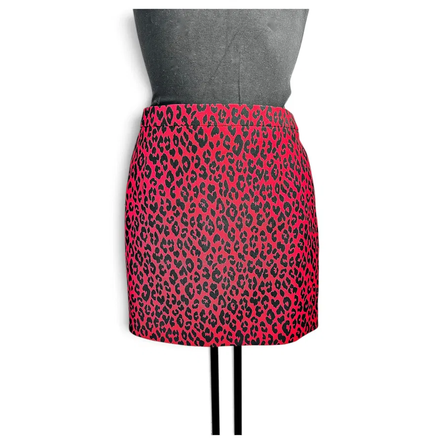 Saint Laurent — Mini jupe en laine