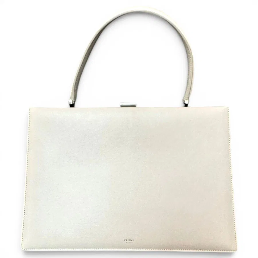Celine — Sac à main en cuir Clasp