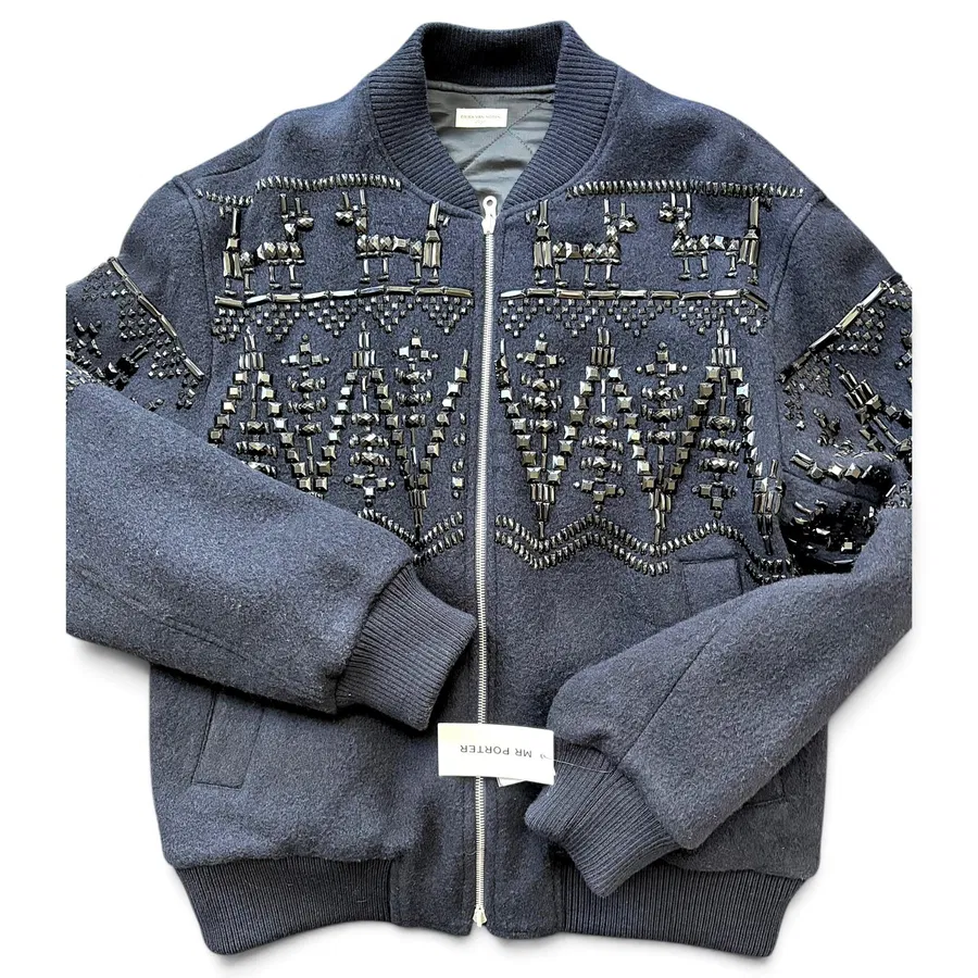 Dries Van Noten — Blouson en laine