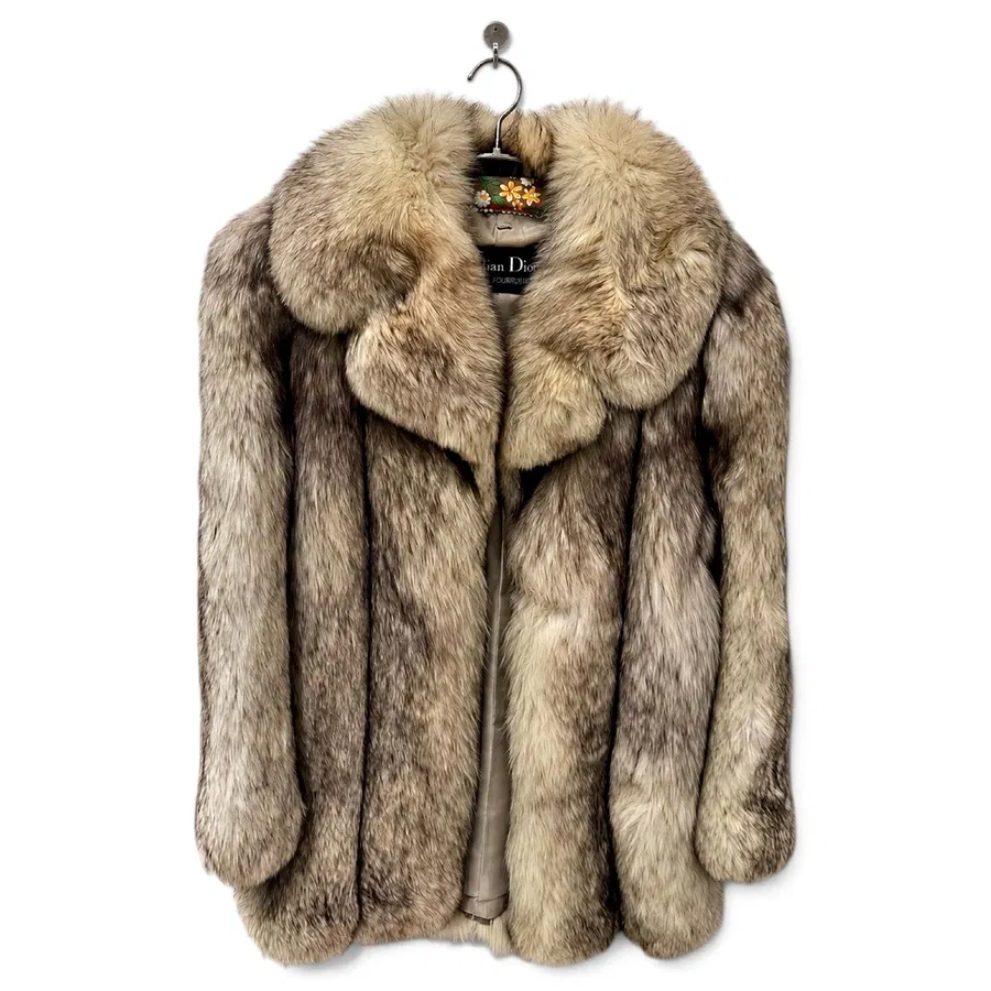 Dior — Manteau en renard