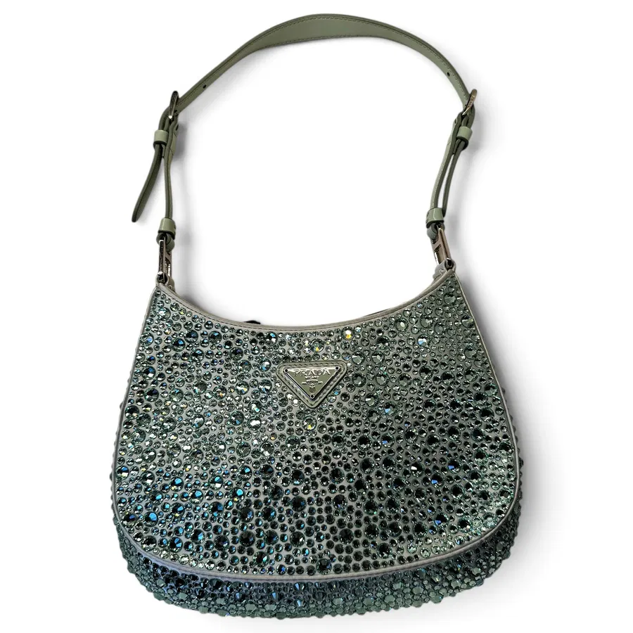 Prada — Sac à main à paillettes Cleo
