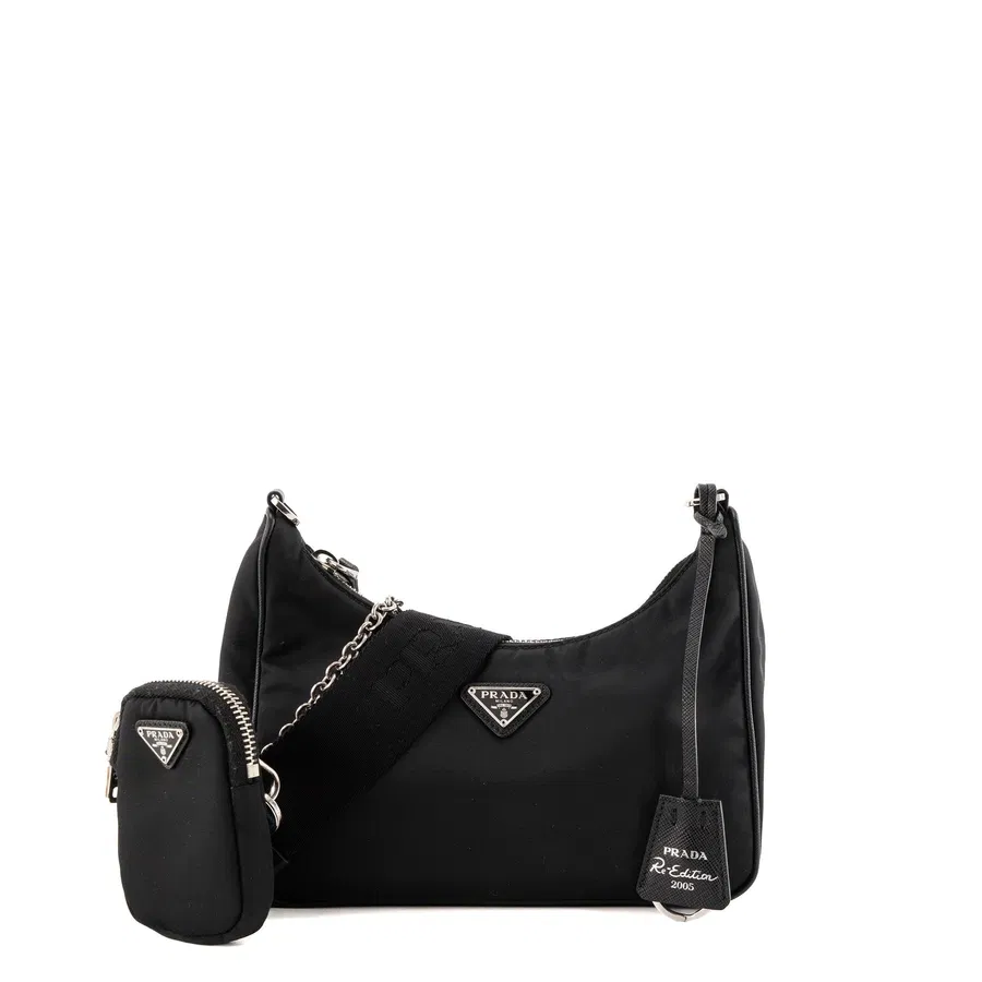 Prada — Besace en cuir Re-Edition 2005