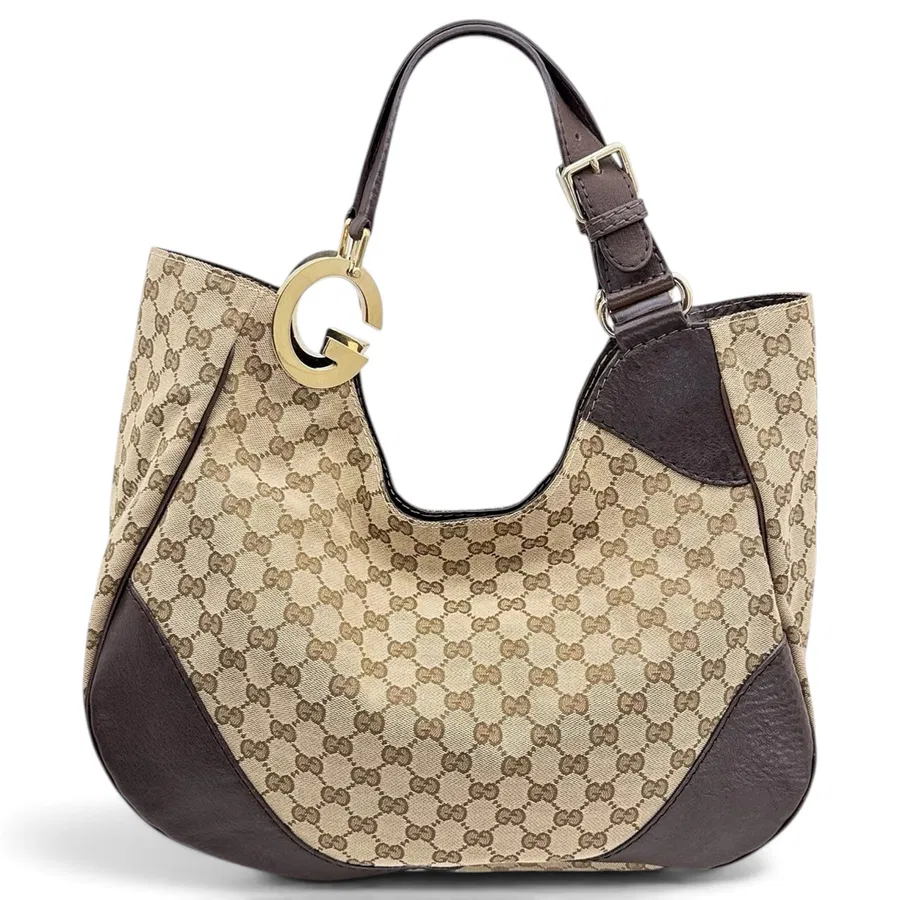 Gucci — Sac à main en toile Charlotte