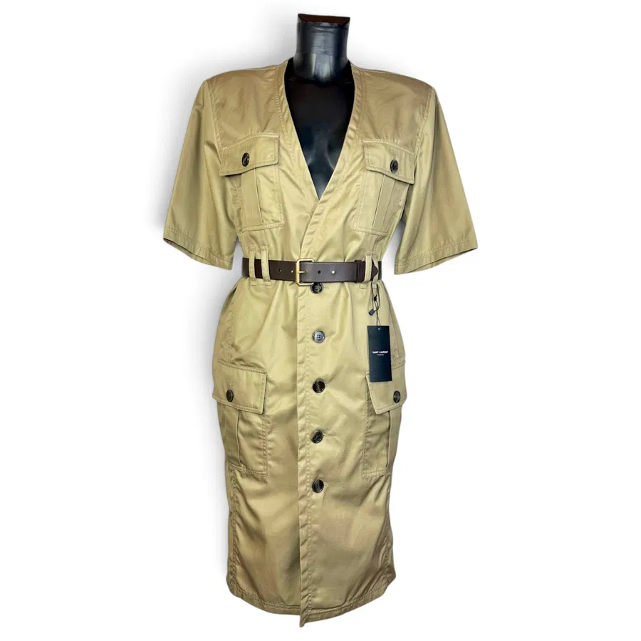 Saint Laurent — Robe mi-longue
