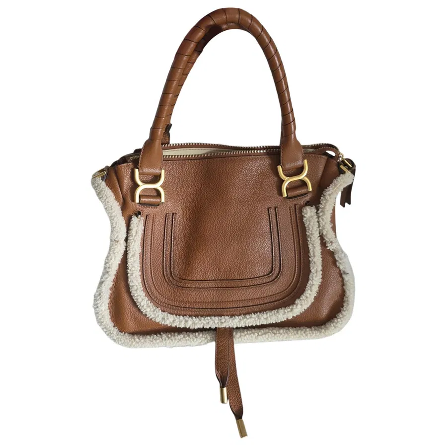 Chloé — Sac à main en cuir Marcie