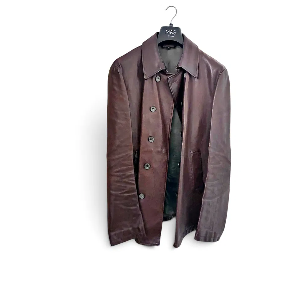 Giorgio Armani — Blouson en cuir