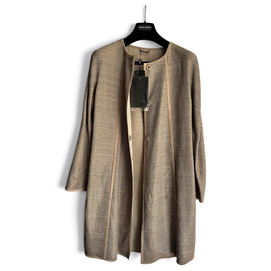 Giorgio Armani — Blouson en cuir
